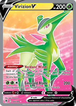 Virizion V - Holofoil