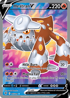 Heatran V - Holofoil
