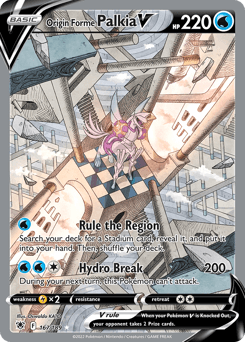 Origin Forme Palkia V - Holofoil