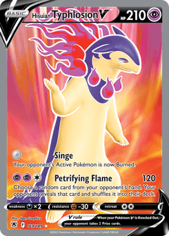 Hisuian Typhlosion V - Holofoil