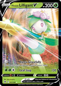 Hisuian Lilligant V - Holofoil