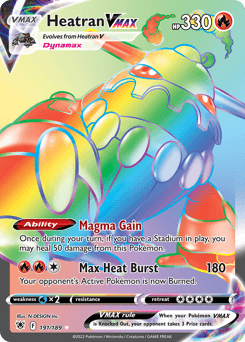 Heatran VMAX - Holofoil