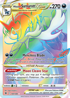 Hisuian Samurott VSTAR - Holofoil