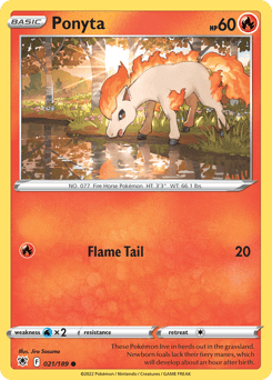 Ponyta - Normal