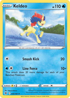 Keldeo - Reverse Holofoil