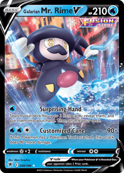 Galarian Mr. Rime V - Holofoil