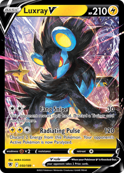 Luxray V - Holofoil