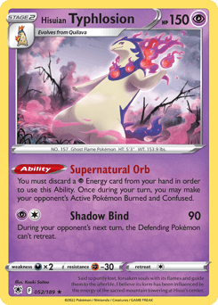 Hisuian Typhlosion - Reverse Holofoil