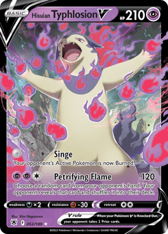 Hisuian Typhlosion V - Holofoil