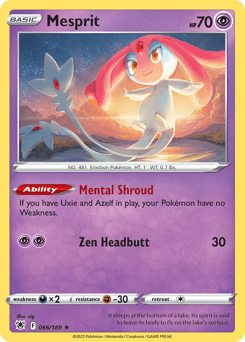 Mesprit - Reverse Holofoil