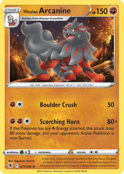 Hisuian Arcanine - Normal