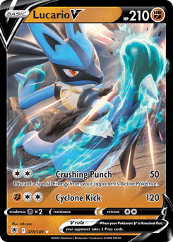 Lucario V - Holofoil