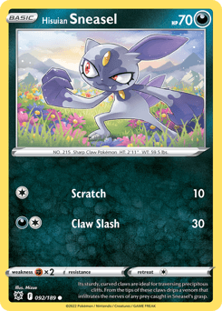 Hisuian Sneasel - Normal