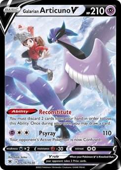 Galarian Articuno V - Holofoil