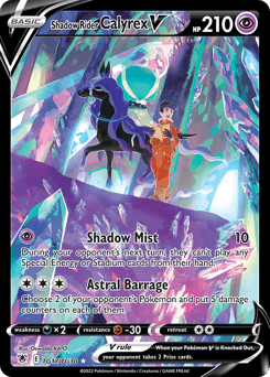 Shadow Rider Calyrex V - Holofoil