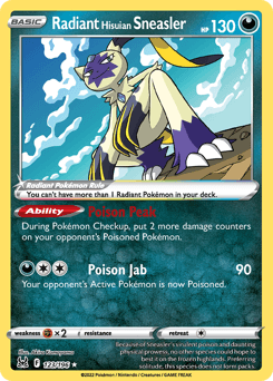 Radiant Hisuian Sneasler - Holofoil