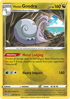 Hisuian Goodra - Reverse Holofoil