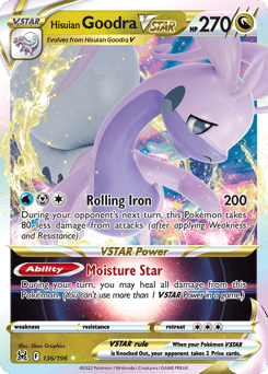 Hisuian Goodra VSTAR - Holofoil