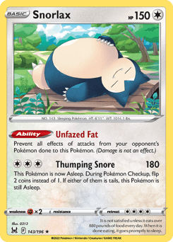 Snorlax - Reverse Holofoil