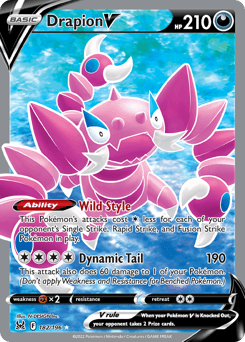 Drapion V - Holofoil