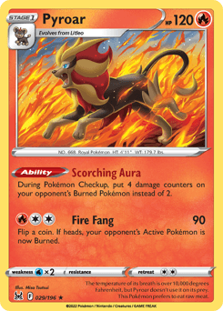 Pyroar - Reverse Holofoil