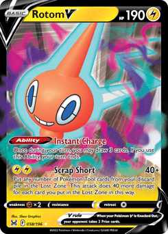 Rotom V - Holofoil