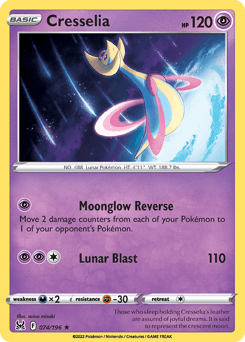 Cresselia - Reverse Holofoil