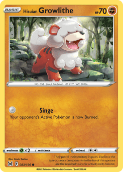 Hisuian Growlithe - Normal
