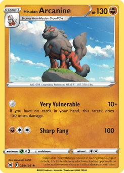 Hisuian Arcanine - Reverse Holofoil