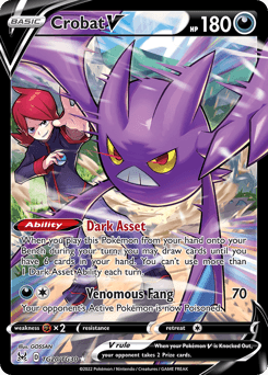 Crobat V - Holofoil