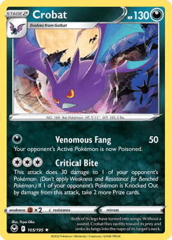 Crobat - Reverse Holofoil