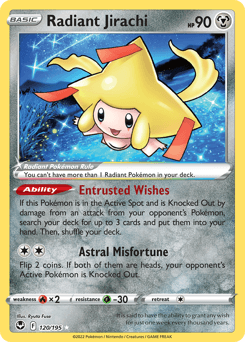 Radiant Jirachi - Holofoil