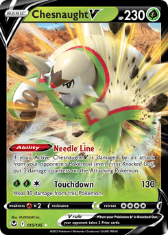 Chesnaught V - Holofoil