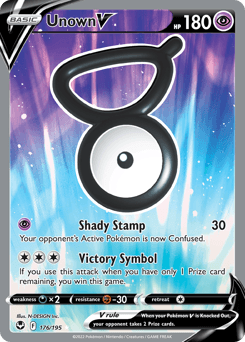 Unown V - Holofoil