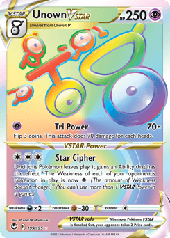 Unown VSTAR - Holofoil