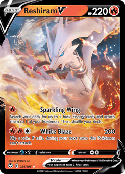 Reshiram V - Holofoil