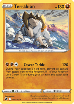 Terrakion - Reverse Holofoil