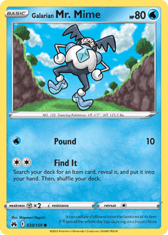Galarian Mr. Mime - Normal