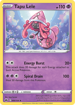 Tapu Lele - Reverse Holofoil