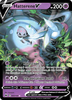 Hatterene V - Holofoil