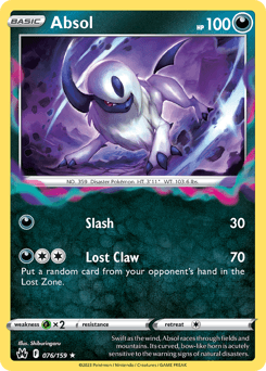 Absol - Reverse Holofoil