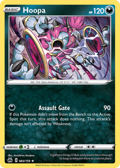 Hoopa - Reverse Holofoil