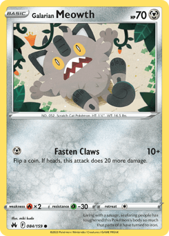 Galarian Meowth - Normal