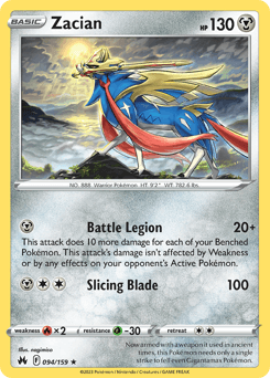 Zacian - Reverse Holofoil