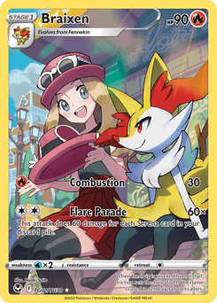 Braixen - Holofoil