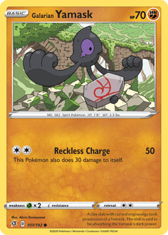 Galarian Yamask - Normal