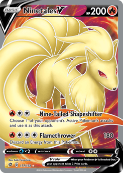 Ninetales V - Holofoil