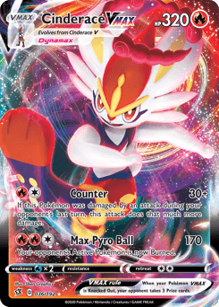 Cinderace VMAX - Holofoil