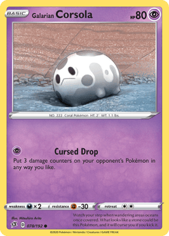 Galarian Corsola - Normal