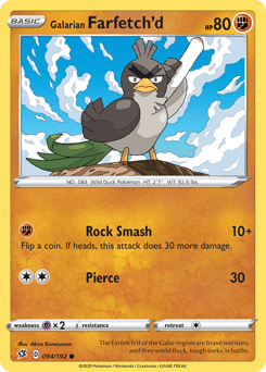 Galarian Farfetch'd - Normal